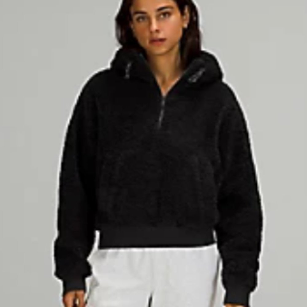 Lululemon Textured Fleece Half-Zip Size 12